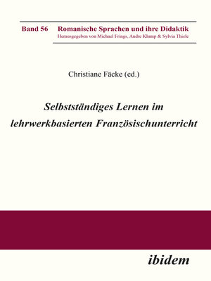 cover image of Selbstständiges Lernen im lehrwerkbasierten Französischunterricht